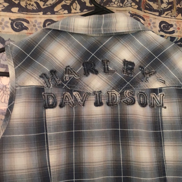 Hardly Davidson sleeveless top small - Picture 5 of 6